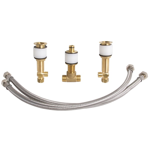 CPV-SBC Lucid 3 Piece Bath Mixer Valve